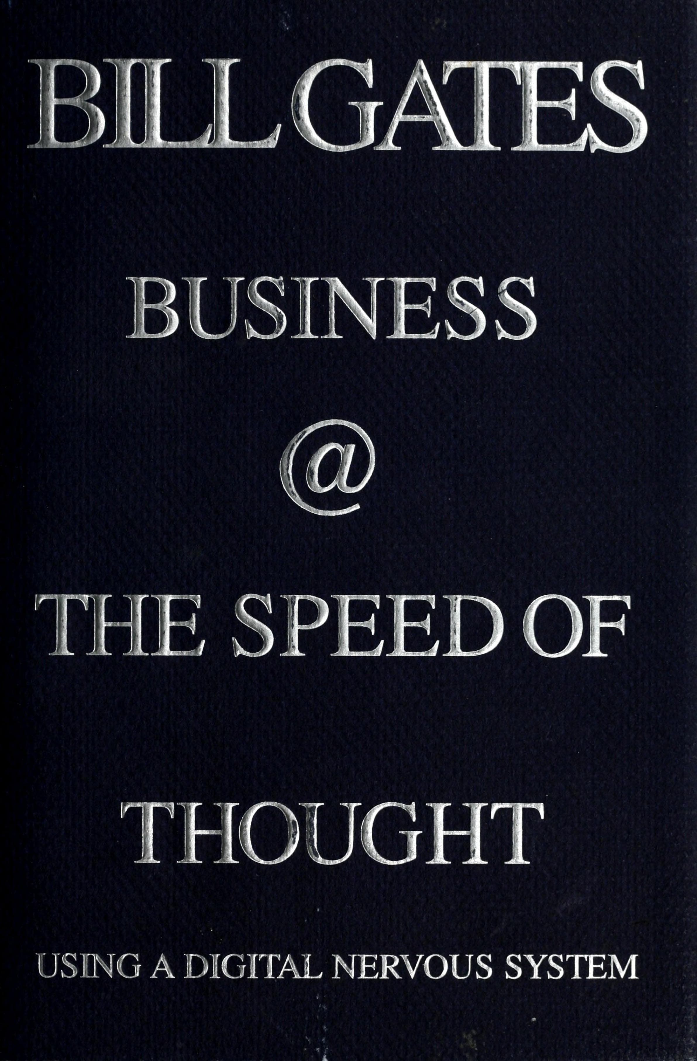 Business @ the Speed of Thought