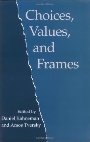 Choices, Values, and Frames