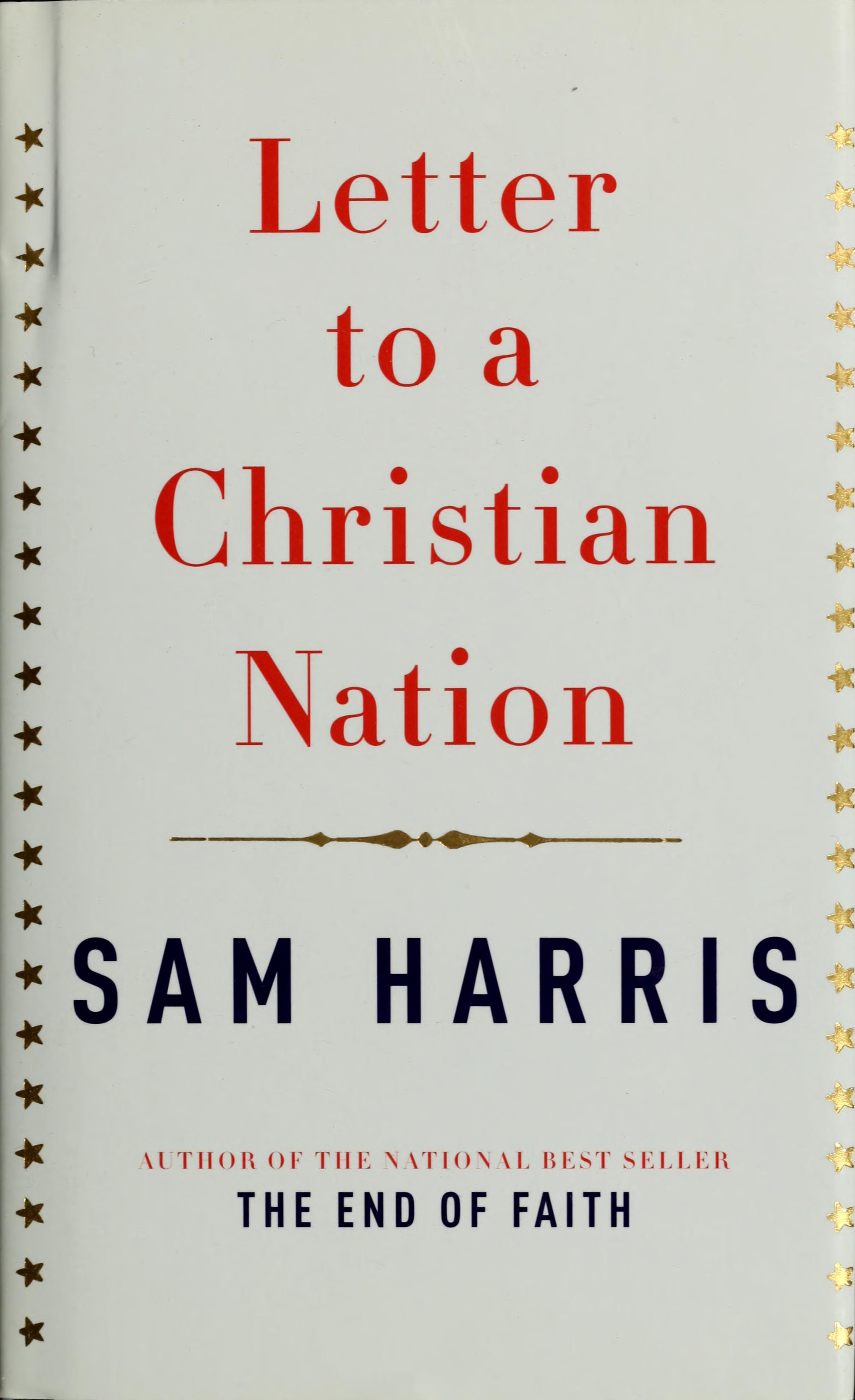 Letter to a Christian Nation