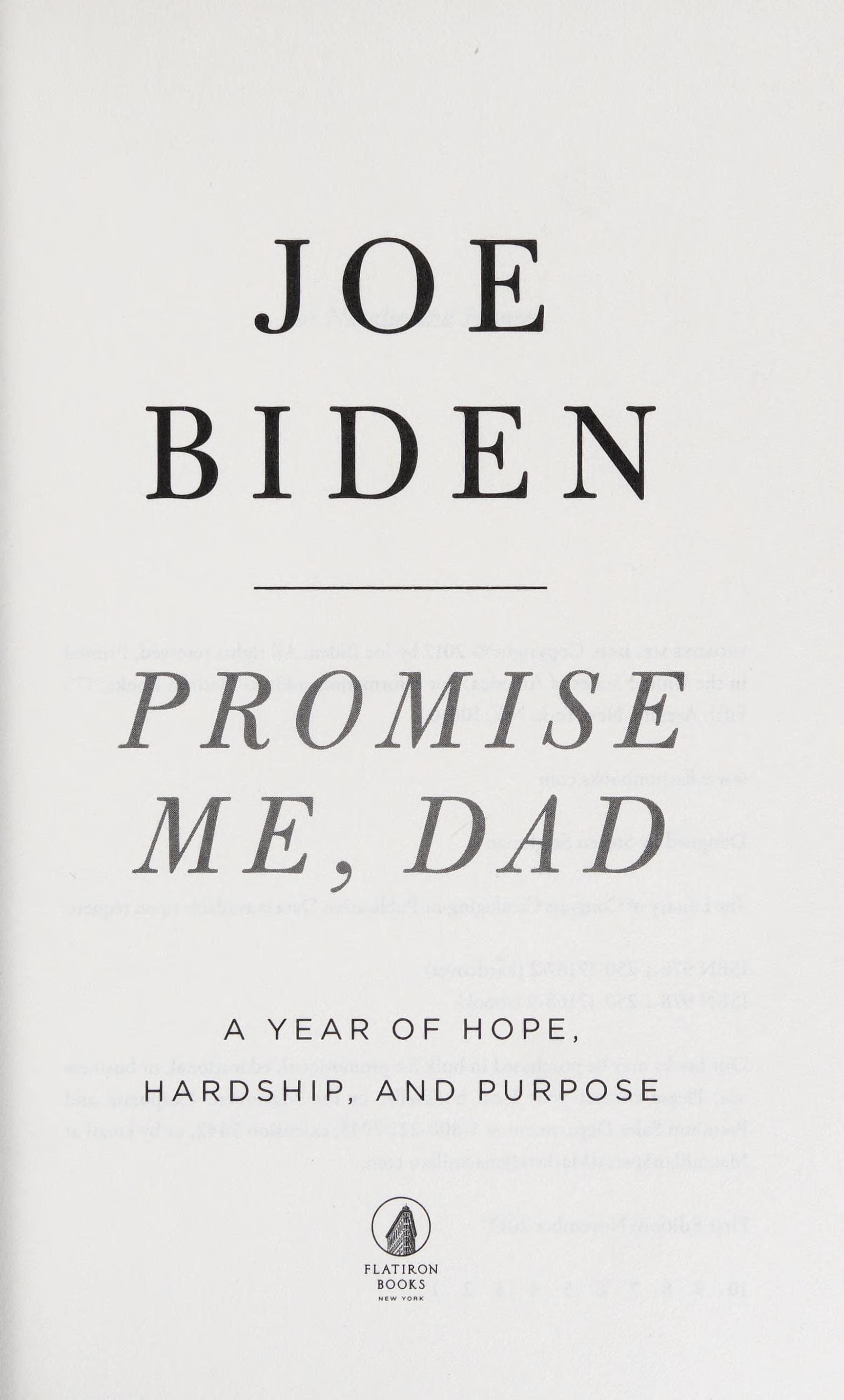 Promise Me, Dad: A Year of Hope, Hardship, and Purpose