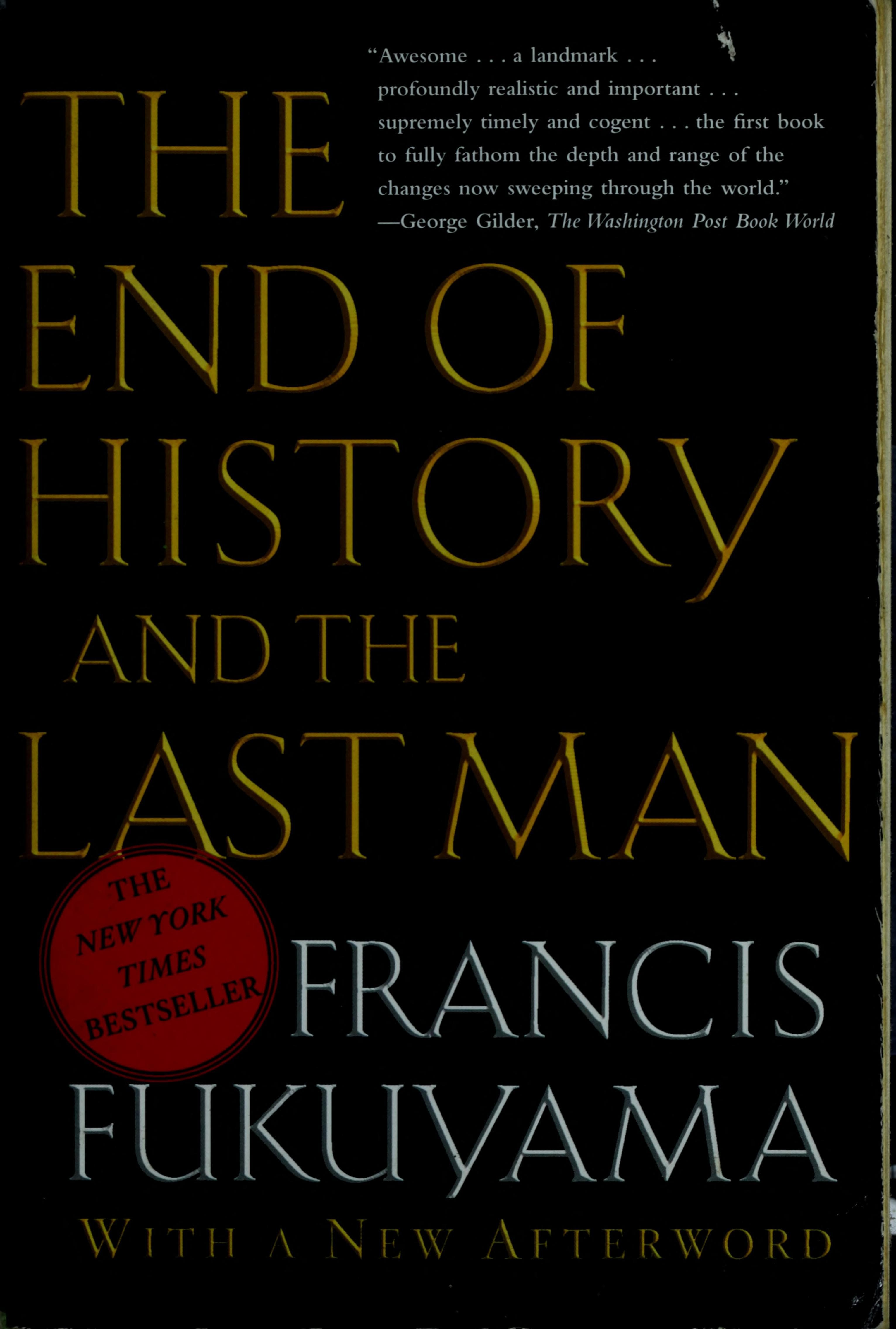 The End of History and the Last Man