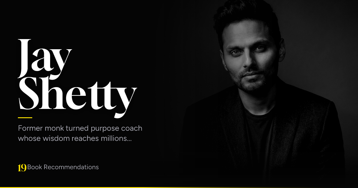 Jay Shetty's Reading List — 19 Book Recommendations | EliteReads